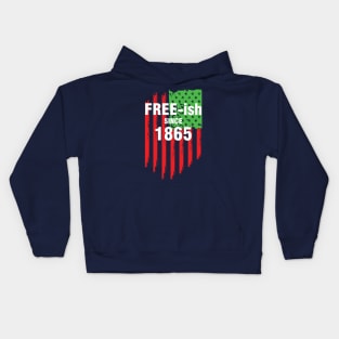 Freeish American Flag Kids Hoodie